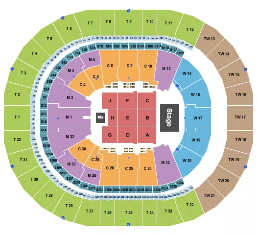 Intuit Dome Seating Chart